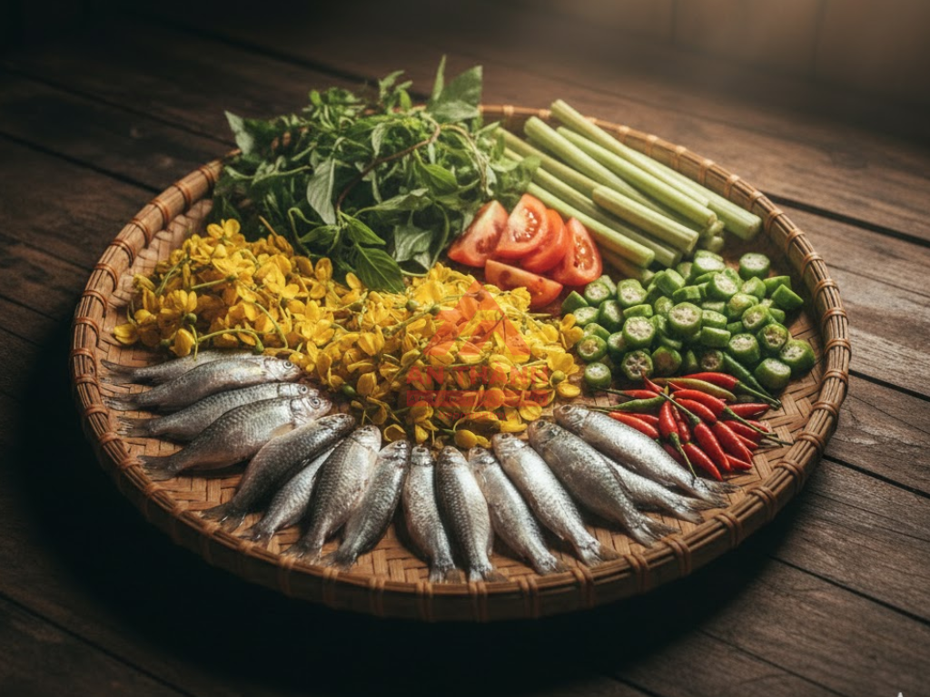 Nguyên liệu dân dã nhưng trọn tình quê